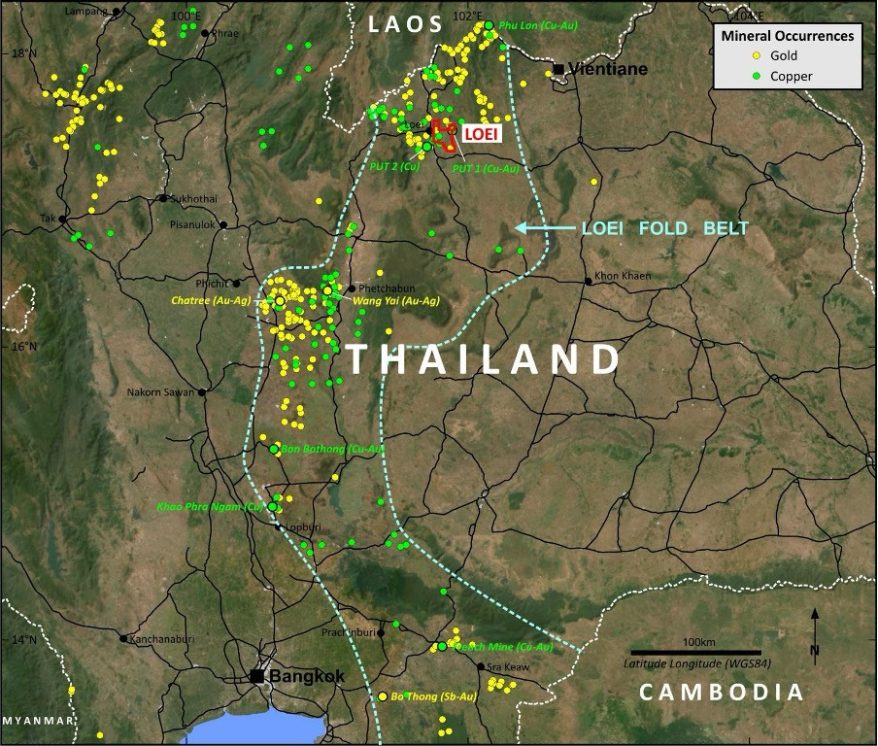 Thailand map